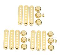 TOYANDONA 21pcs Guitar Pickup Covers for Electric Bass Humbucker Protector Device Fits Pickup Styles Essential for Guitar Maintenance Material