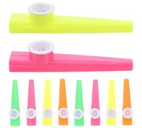 TOYANDONA 24 Pcs Plastic Kazoos Colorful Kazoo Musical Instruments Good Companion for Piano Guitar Ukulele Violin Party Favors (Random Color)