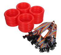 TOYANDONA 24 Sets Walking Rope for Toddlers: Child Anti-Lost Leading Rope Safety Leash 24-Rings Toddlers Outdoor Walking Transition Leash for Daycare School