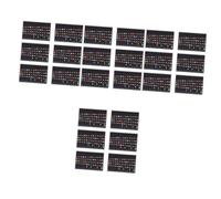 TOYANDONA 24 Sheets Ukulele Stickers Professional Note Sign for Beginners Ukulele Note Stickers for Learning