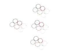 TOYANDONA 24pcs Acoustic Guitar Strings Replacement Steel Strings for Folk Guitars Fit for Players Great Music Enthusiasts