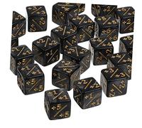 TOYANDONA 24pcs Acrylic Plus-minus Dice Counter for Boys and Girls Math Learning Toys