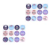 TOYANDONA 24pcs Boy Girl Monthly Stickers Decorative Skill Cards for Newborns Reusable and Non-damaging for Capturing Growth Moments and Creative Showers