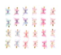 TOYANDONA 24pcs Butterfly Hair Clips for Little Girls Boy Girl Butterfly Hair Clamps Clips for Boys and Styling Accessories