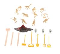 TOYANDONA 24Pcs Dinosaur Skeleton Digging Educational for Dinosaurs Skeleton Model DIY Archaeology Play Stimulates Imagination and Learning Party Boys