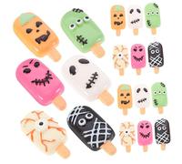 TOYANDONA 24Pcs Lifelike Fake Ice Cream Props for DIY Craft and Photography Realistic Dessert Models for Home and Store Decoration for Halloween and Fun Displays