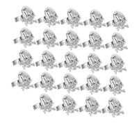 TOYANDONA 24pcs Pirate Skull Rings for Rings for Halloween Party Pirate Theme Birthday and Cosplay Fun Accessories for Boys