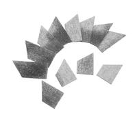 TOYANDONA 24pcs Pool Table Cushion Facing Replacement Pads Rubber Bumper for Billiard Table Pocket Protection Easy Install Pool Accessories Kit for Maintenance and Gameplay