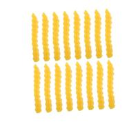 TOYANDONA 24pcs Realistic Fake French Fries Tabletop Food Props High Fidelity Snack Shop Decor Photo Models Pretend Play Food for Home Party Decoration