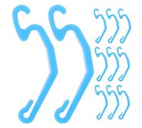 TOYANDONA 24pcs Wire Cage Clips for Small Animal Cage - Plastic Securing Clips Detachable Latch Buckle Connector Accessories for Rabbits Hamsters Gerbils DIY Pet Fence Assembly