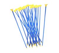 TOYANDONA 24pcs with Suction Cup Tips for Safe Outdoor Target Practice Reusable Training Arrows for Game and Competition