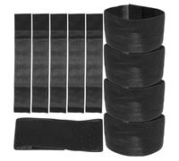 TOYANDONA 25 Pcs Black Elastic Funeral Armbands with Adjustable Hook and Loop Fastener, Mourning Bands for Soccer, Police, Marching Bands, Suitable for Men and Women Memorial Use