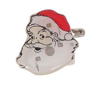 25 Pcs Christmas Light Up Glow Flashing Light up LED Brooch Pin Santa Claus Badge Pins Kids Toddler Xmas Holiday