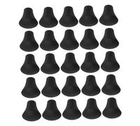 TOYANDONA 25pcs Drum Leg Protector Rubber Slip Pads for Bass Drum Legs Tom Stands Floor Tom Cover to Prevent Floor Damage