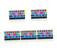 TOYANDONA 25pcs Kalimba Learning Stickers for Thumb Piano Note Labels for Easy Chord Progression Simple to Install and Removable for Beginners and Self-learning