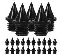 TOYANDONA 25pcs Metal Track Spikes for Sports Shoes Replacement Spikes for Sprinting Cross Country Lightweight Antislip Design for Enhanced Performance and Quick Adjustments