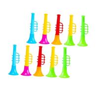 TOYANDONA 25pcs Mini Trumpet Creative Little Horn Musical Learning Instruments Safe Abs Material Fun Stage Performance Props for Early Sound Development Random Color