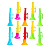 TOYANDONA 25pcs Mini Trumpet for Educational Musical Blowing Instruments Safe Abs Material Portable Party Props for Birthday and Festival Entertainment Random Color