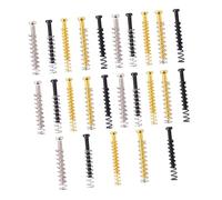 TOYANDONA 25pcs Pickup Adjusting Height Screws Springs Set for Dual Coil Electric Guitar Guitar Repair Tool Kit Mixed Screws for