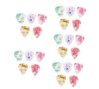 TOYANDONA 25pcs Portable Guitar Picks for Mandolin and Bass Practical Guitar Accessories Musical Picks Supplies for Instrument Use