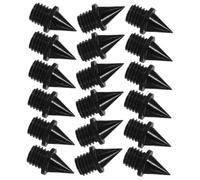 TOYANDONA 25pcs Track Spikes for Running Shoes Black Carbon Spikes for Sprinting and Cross Country Quick Replacement Enhanced Grip Versatile Track Compatibility