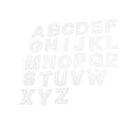 TOYANDONA 26pcs Acrylic Alphabet Letter Stencils Set with Punch Holes for Handmade DIY Leather Crafts, Reusable Leather Templates for Precise Lettering and Craftwork in Leatherworking