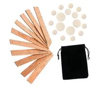 TOYANDONA 27pcs Clarinet Instrument Repair Accessories Clarinet Parts Cork Pad Neck Joint Cork for Essential Care