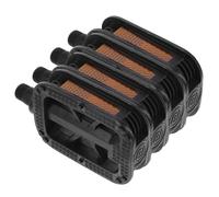 TOYANDONA 2Pairs Bike Pedals Replacement Bike Accessories for Safe Riding Skid Design High Strength Bearing Compatible with American Thread