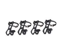 TOYANDONA 2pairs Dog Muzzle Foot Strap for Bike Pedals Cages Straps Lightweight Pedal Band and Clips Practical Cycling