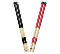 TOYANDONA 2pairs Drumsticks Brushes for Jazz Drum Percussion Equipment Accessories Non-slip Drum Stick Playing Rods for Practice and Stage Music Lover Presents Instrument Brushes