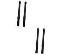 TOYANDONA 2pairs Jazz Drum Kit Accessory Retractable Nylon Drum Brush Drumsticks Easy Storage for Beginners Pros