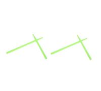 TOYANDONA 2pairs Lightweight Professional Drumsticks Nylon Sticks for Drummers for Practice Sessions and Live Performances and Comfortable Grip