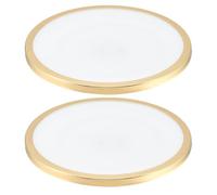 TOYANDONA 2pcs 140mm Round Acrylic Lampshade Dustproof Cover, Lamp Shade Diffuser for Ceiling and Pendant Lights, Home Lighting Fixture Protector