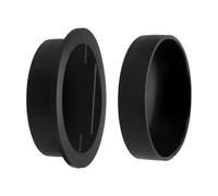 TOYANDONA 2pcs 2 Inch Plastic Eyepiece Caps for Telescope and Lens, Dust Proof and Impact Absorbing Covers, for Astronomy Accessory and Outdoor Telescope Maintenance
