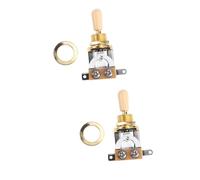 TOYANDONA 2pcs 3-level Sound Pick-up Switch for -style Guitar Button for Guitarists Seeking Versatile Sound Pickup Options for Live Performances and Studio Recordings