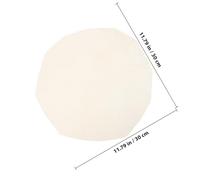 TOYANDONA 2pcs 30cm African Drum Covers Replacement Leather Drum Heads Leather Suitable for Djembe Percussion Instruments