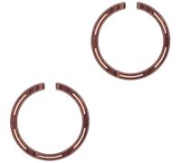 TOYANDONA 2pcs Acoustic Guitar Sound Rosette Sticker Decoration for Fretboard Inlay