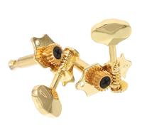 TOYANDONA 2pcs Acoustic Guitar String Tuning Pegs Open Tuning Machines Left Right Replacement Parts