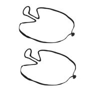 TOYANDONA 2Pcs Adjustable Hanging Mic Stand for Magicians Hosts Musicians Neck Holder Versatile Stable Microphone for Events and Performances