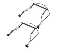 TOYANDONA 2pcs Adjustable Harmonica Neck Holder for Diatonic Harp Brace with Multi Angle for Secure Fit and Comfortable Play During Performances and Practice Sessions