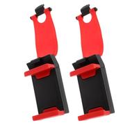TOYANDONA 2pcs Adjustable Phone Holder Clip for Cars and Dashboard | Plastic Build, 360 Degree Rotating Mechanism, Easy Installation, for Drivers on Bumpy Road Navigation