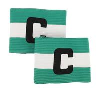 TOYANDONA 2pcs Adjustable Soccer Captain Armband with Touch Fastener Closure, High Visibility Nylon Material, Suitable for School Leagues and Team Matches, Sturdy and Comfortable for Youth