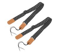 TOYANDONA 2pcs Adjustable Ukulele Shoulder Strap for Adults Durable High Strength Nylon Strap Comfortable Fit for Soprano Concert Tenor Ukulele for Musicians