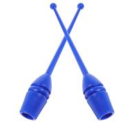 TOYANDONA 2Pcs Adult Rhythmic Gymnastics Stick Colorful Dance Stick for Artistic Movement Resin Exercise Tool for Fitness Dance and Gymnastics Activities