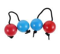 TOYANDONA 2pcs African Hand Percussion Kashaka Musical Instruments Rhythmic Balls Shakers for Adult Beginners Parties Performances