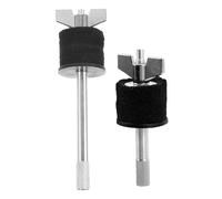TOYANDONA 2pcs Alloy Cymbal Stacker Holder for Drum Set Elevated Design for Space-saving Cymbal Installation Secure and Stable Mounting Tools for Straight and Accessories