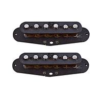 TOYANDONA 2pcs Alnico Pickup Bobbin Slug Humbucker Cover Accessories for Electric Guitar Plastic Pickup Bobbin Replacement Compatible with Single Coil