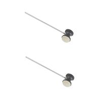 TOYANDONA 2pcs Bass Drum Pedal Drum Accessory Felt Stainless Steel Pedal Handle Sturdy Replacement Part