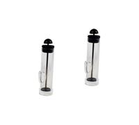 TOYANDONA 2pcs Bee Queen Mark Capturer Bottle Beekeeping Tool for Safe Queen Marking Lightweight Design Durable Material Easy One Hand Operation Essential Beekeeping Equipment Black