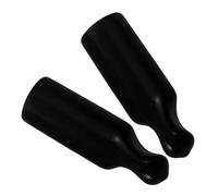 TOYANDONA 2pcs Beer Faucet Covers Plastic Anti-drip Beer Faucet Caps Practical Tap Covers in Black for Tap Protection and Keeps Bar Tidy for Festival Time